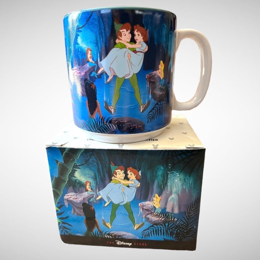 WALT DISNEY Vintage Peter Pan Collectors Mug New In Box‎